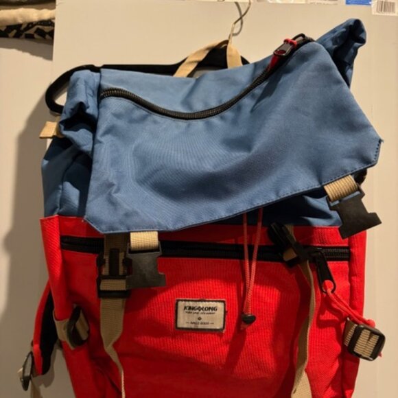 Outdoor Gear Backpack (Red & Blue) - Picture 2 of 4